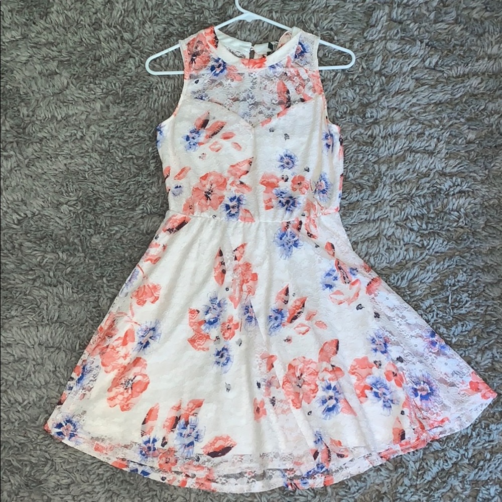 Beautiful floral lace dress